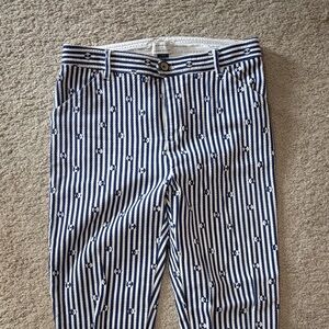 Anthropologie Striped pants